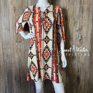 L&B Printed Tunic Dress
